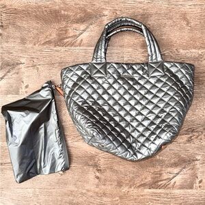 MZ WALLACE EEEEUC, brand new condition!!! Beautiful metallic with hint of blue.